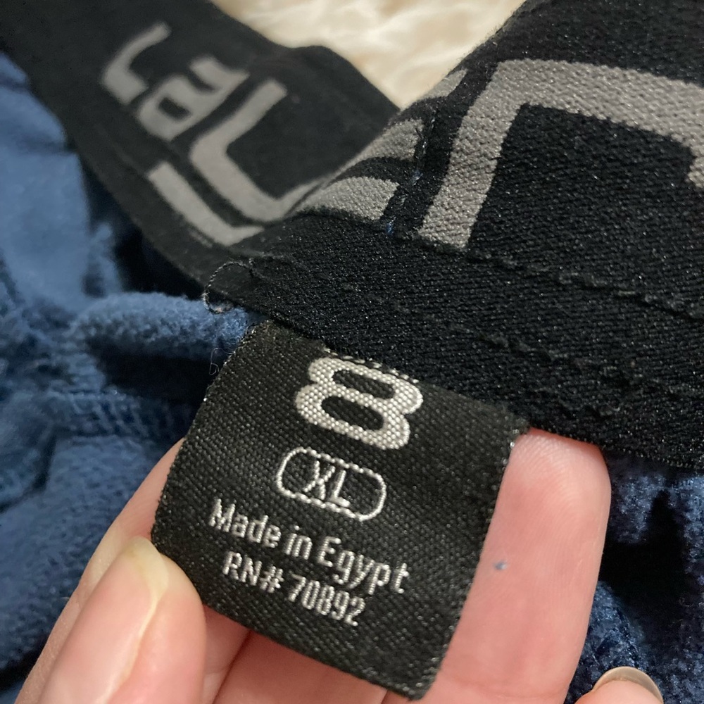 Layer 8 Men's Deep Blue Joggers - Picture 2 of 4